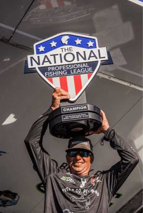 Pro Angler Louis Fernandes